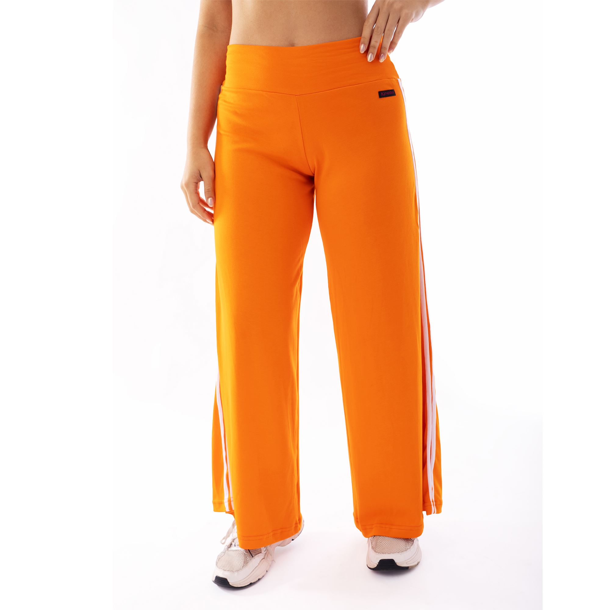 Pantalón Palazzo Urbano Kinetix Algodón Pima Mandarina Mujer